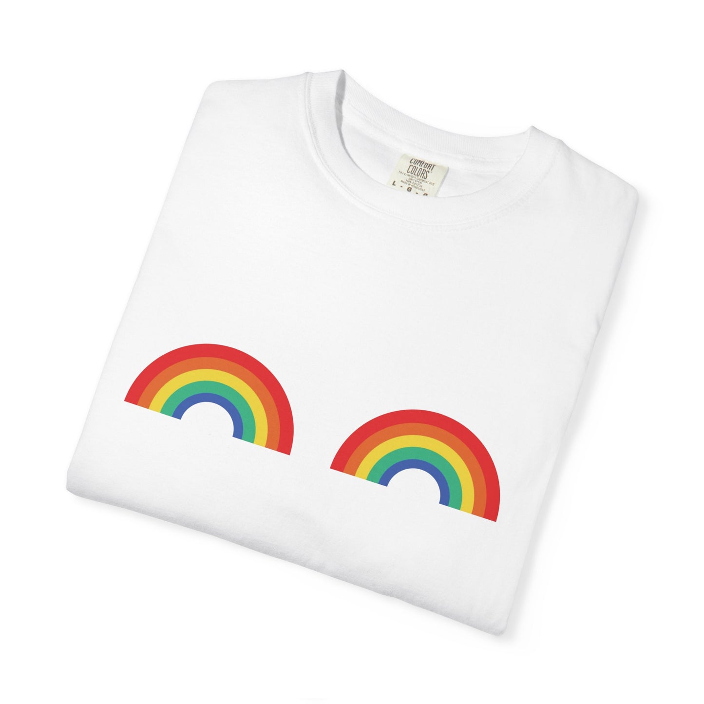 π Chromosexual PRIDE Unisex Garment-Dyed Ta-Ta T-Shirt