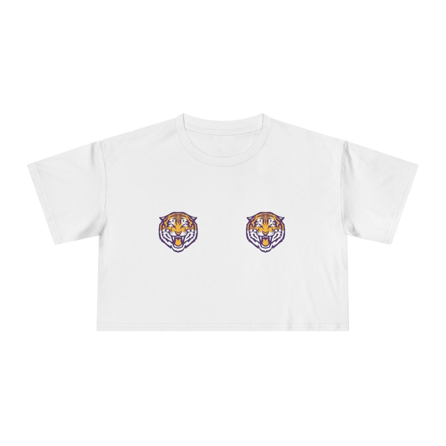 đŻ Mike Drop LSU Womenâs Crop Ta-Ta Tee