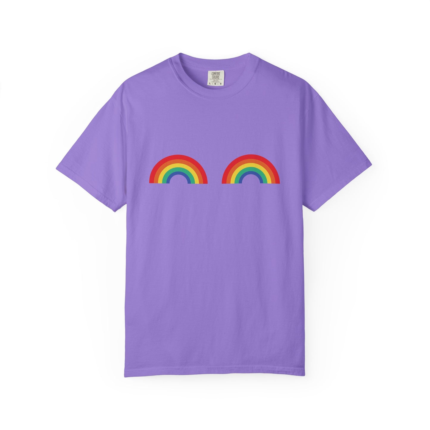 π Chromosexual PRIDE Unisex Garment-Dyed Ta-Ta T-Shirt