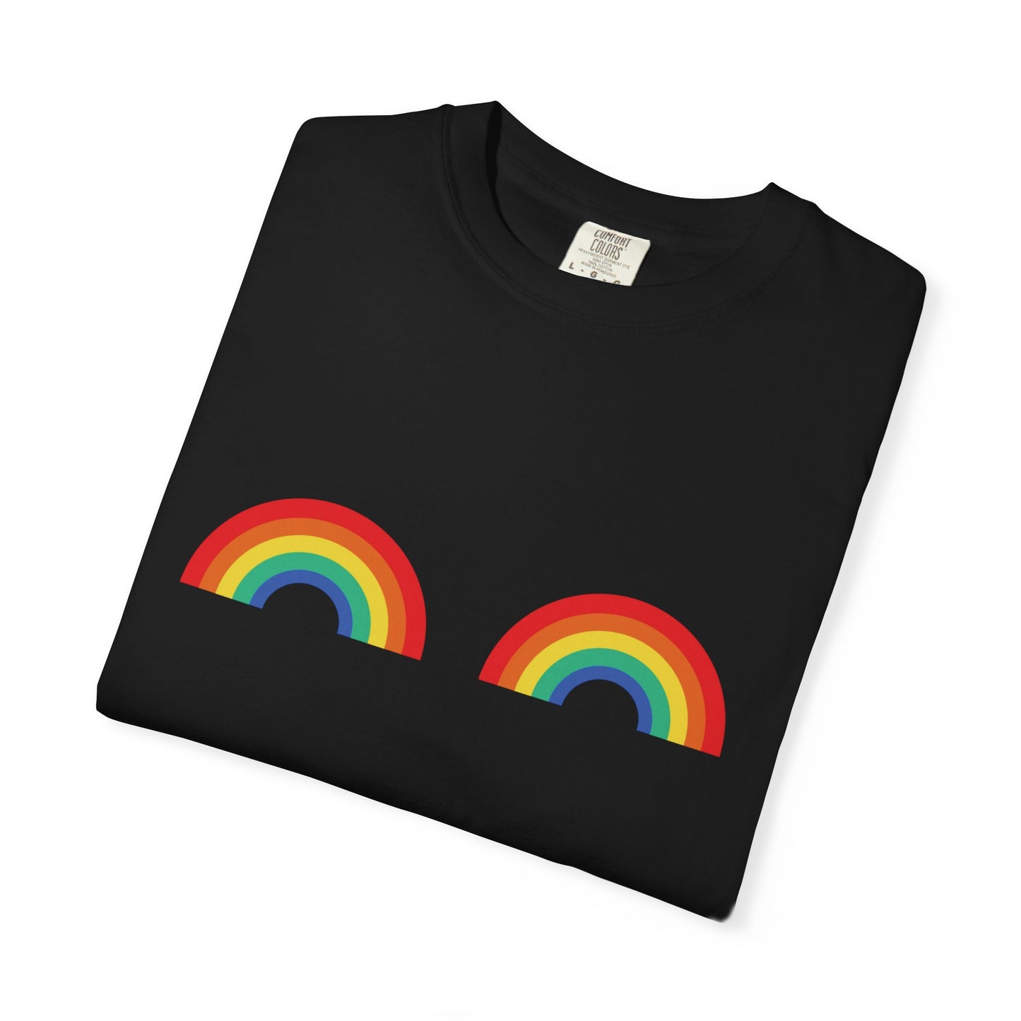 π Chromosexual PRIDE Unisex Garment-Dyed Ta-Ta T-Shirt