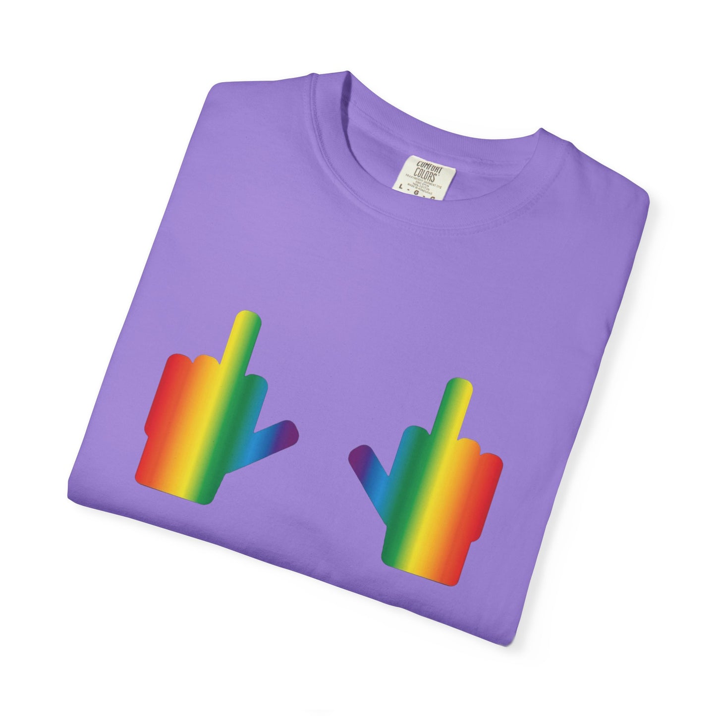 ππF* Around and Find Out PRIDE Unisex Garment-Dyed Ta-Ta T-Shirt