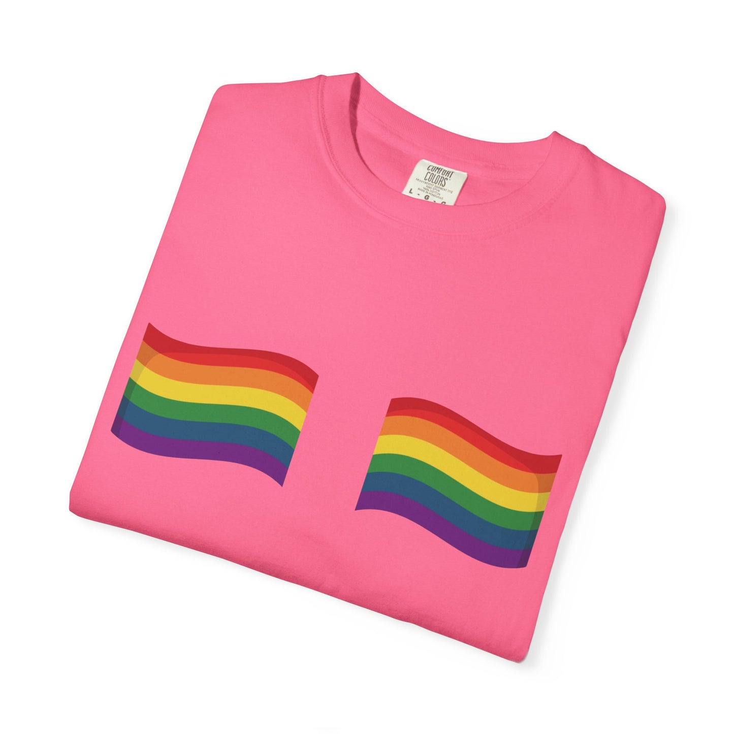 π³οΈβπ Catch Me Waving PRIDE Unisex Garment-Dyed Ta-Ta T-Shirt
