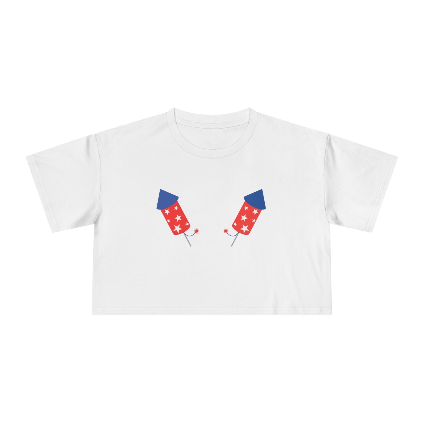 š„ Red, White & BOOM Women's Crop Ta-Ta Tee