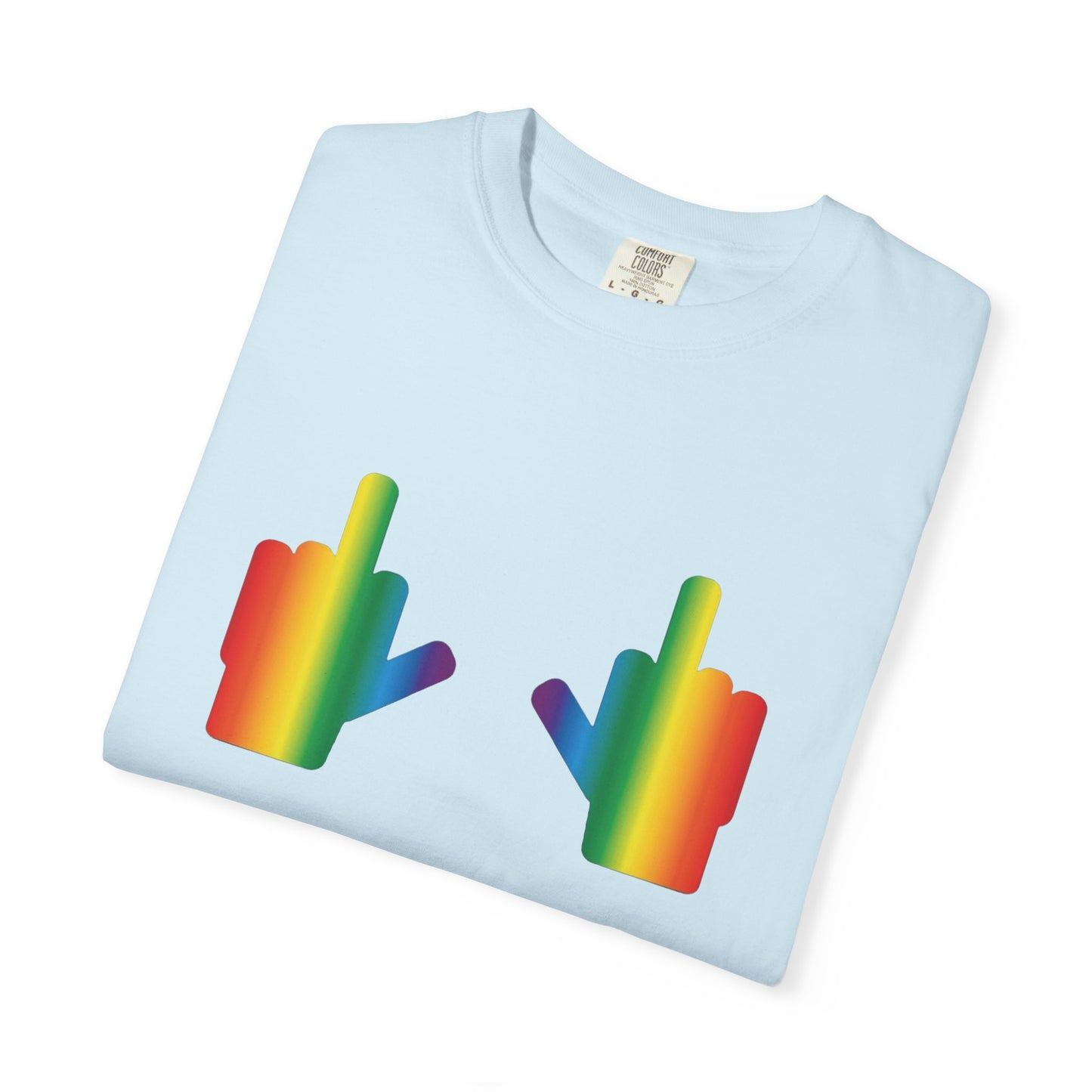 ππF* Around and Find Out PRIDE Unisex Garment-Dyed Ta-Ta T-Shirt