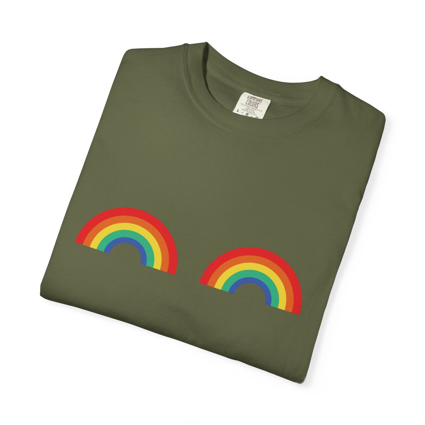 π Chromosexual PRIDE Unisex Garment-Dyed Ta-Ta T-Shirt