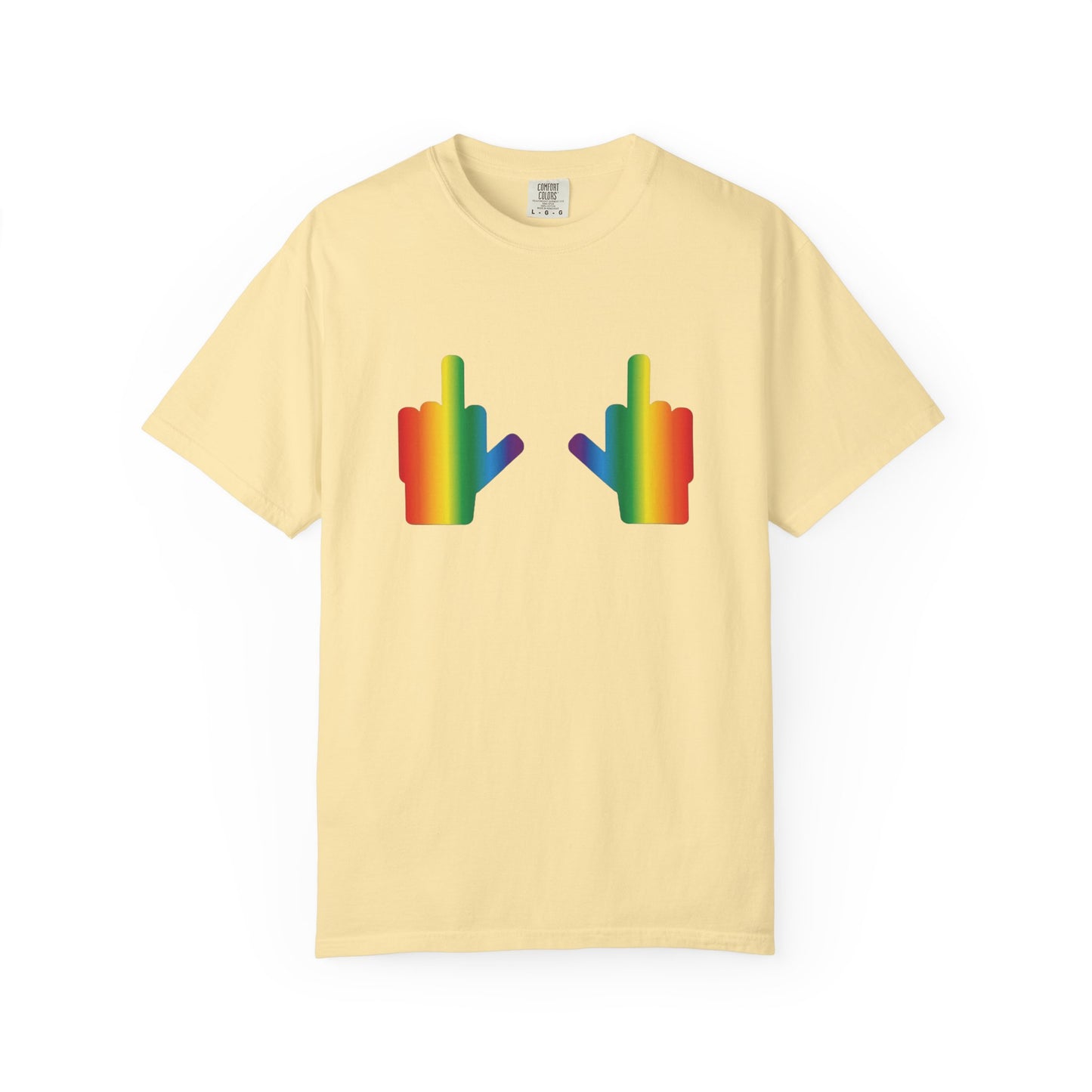 ππF* Around and Find Out PRIDE Unisex Garment-Dyed Ta-Ta T-Shirt