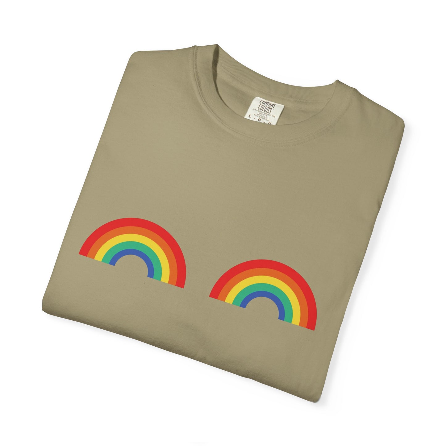 π Chromosexual PRIDE Unisex Garment-Dyed Ta-Ta T-Shirt