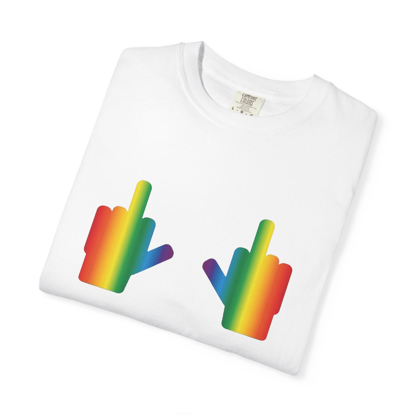 ππF* Around and Find Out PRIDE Unisex Garment-Dyed Ta-Ta T-Shirt
