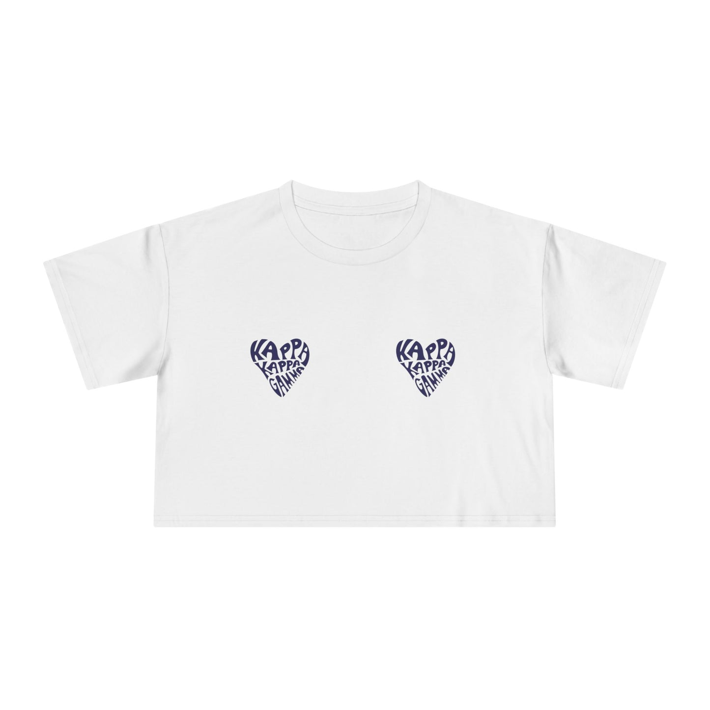 💙 My Heart Belongs to Kappa Women’s Crop Ta-Ta Tee