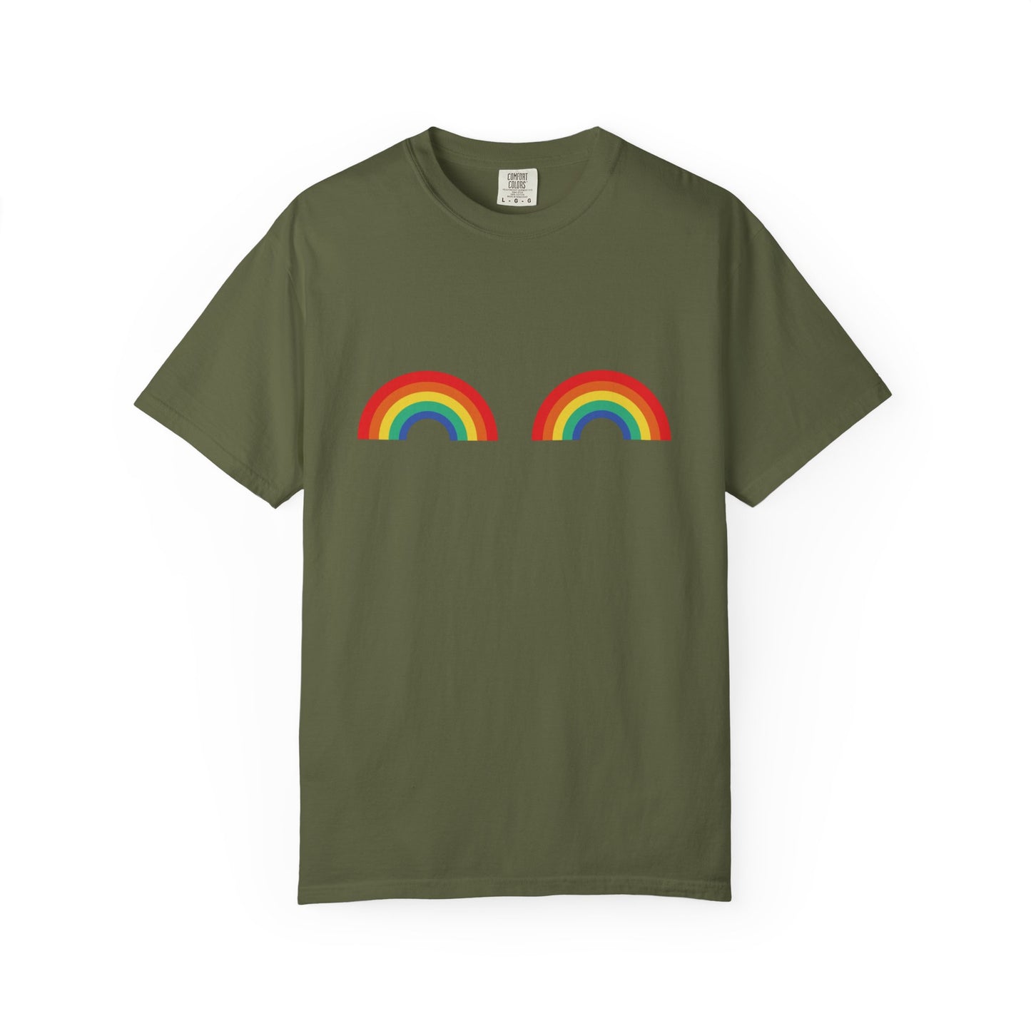π Chromosexual PRIDE Unisex Garment-Dyed Ta-Ta T-Shirt