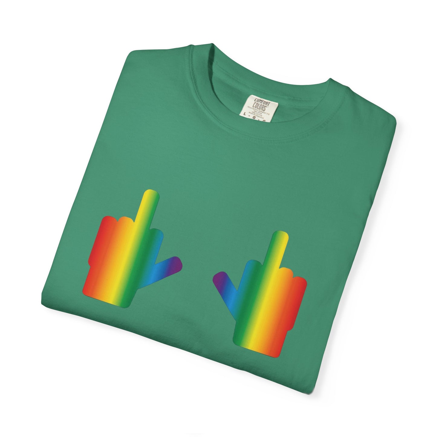 ππF* Around and Find Out PRIDE Unisex Garment-Dyed Ta-Ta T-Shirt