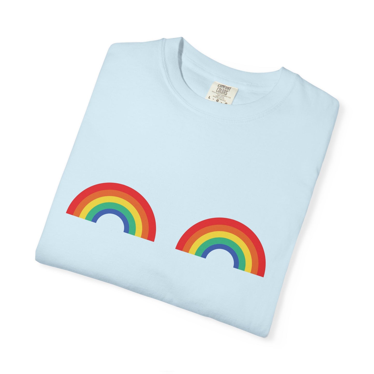 π Chromosexual PRIDE Unisex Garment-Dyed Ta-Ta T-Shirt
