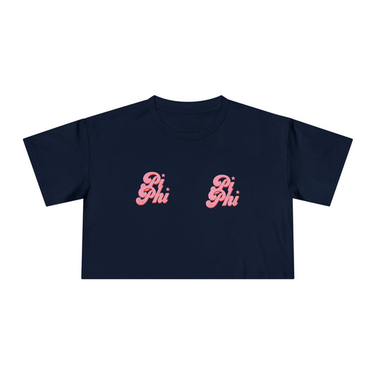 🏹 Arrow Era Pi Beta Phi Women’s Crop Ta-Ta Tee