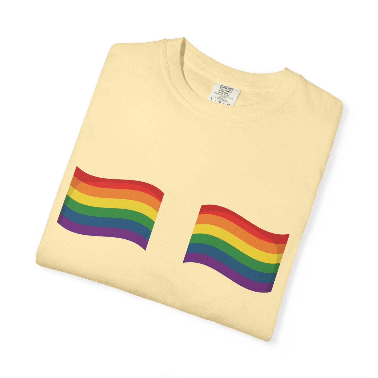 π³οΈβπ Catch Me Waving PRIDE Unisex Garment-Dyed Ta-Ta T-Shirt