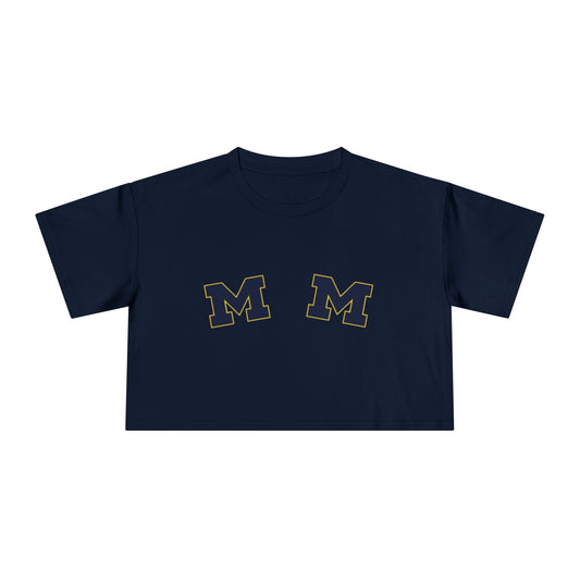 〽️ Big M Energy U Mich Women’s Crop Ta-Ta Tee