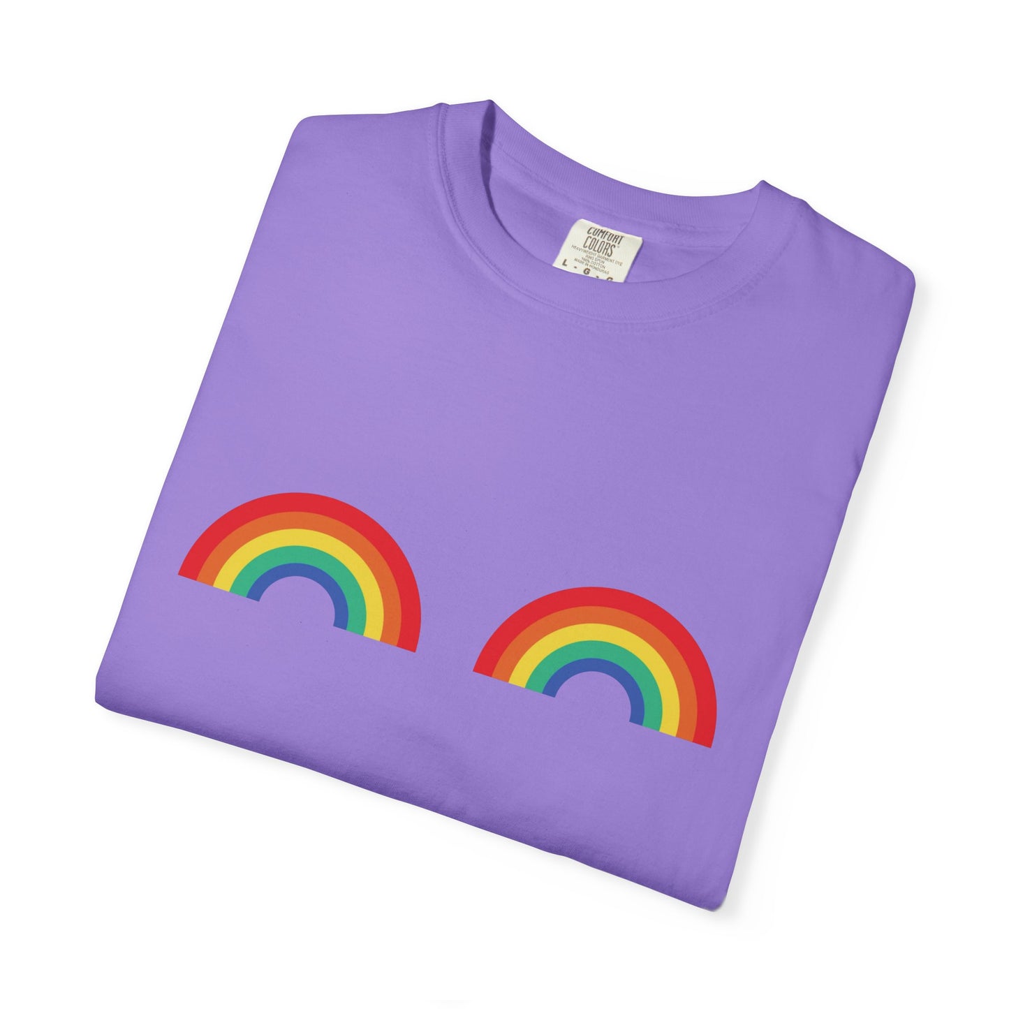π Chromosexual PRIDE Unisex Garment-Dyed Ta-Ta T-Shirt