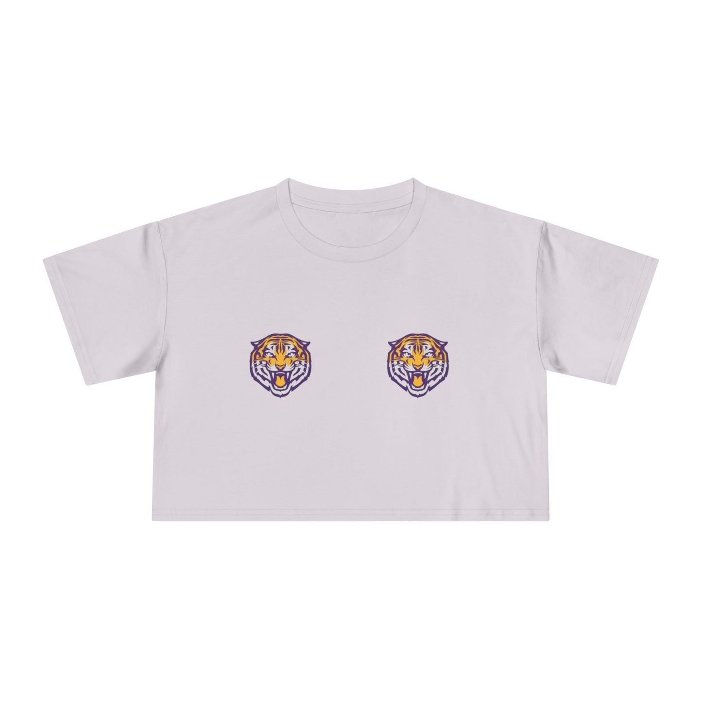 đŻ Mike Drop LSU Womenâs Crop Ta-Ta Tee
