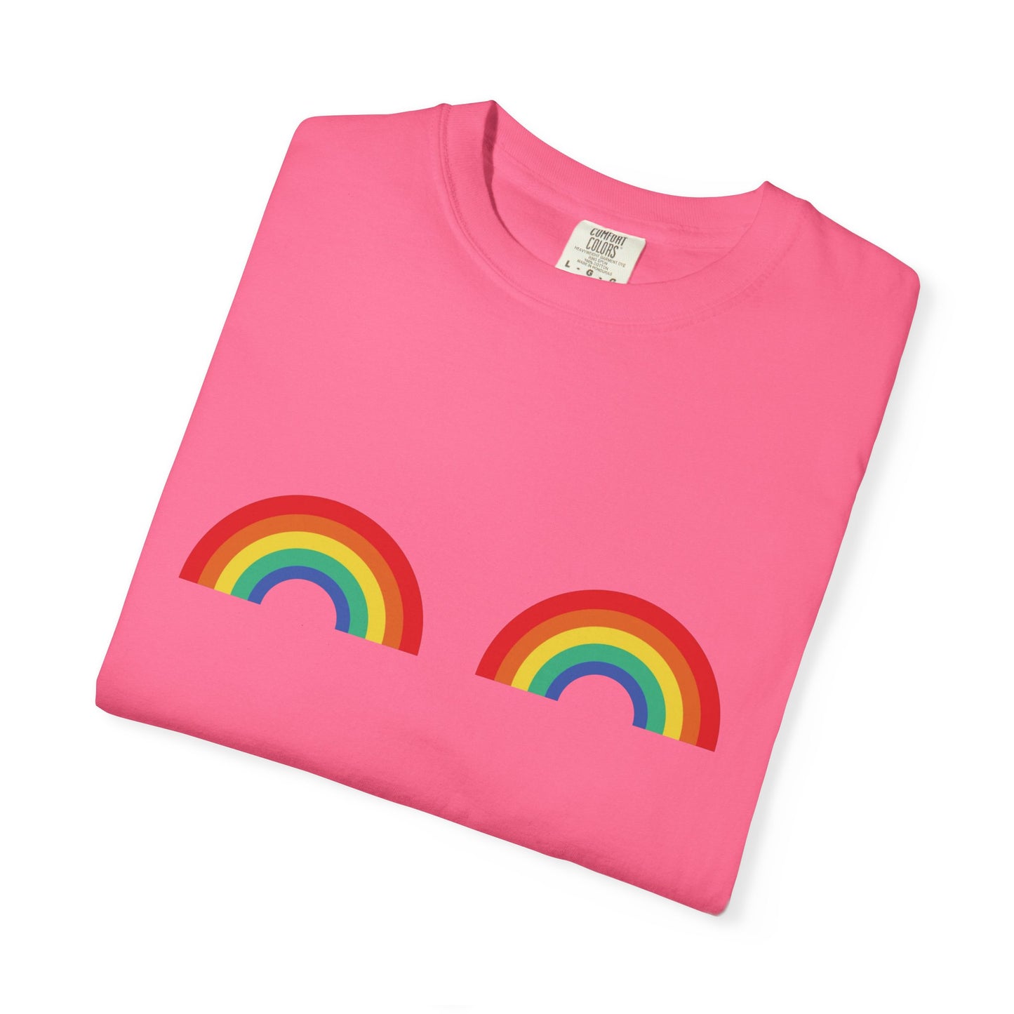 π Chromosexual PRIDE Unisex Garment-Dyed Ta-Ta T-Shirt