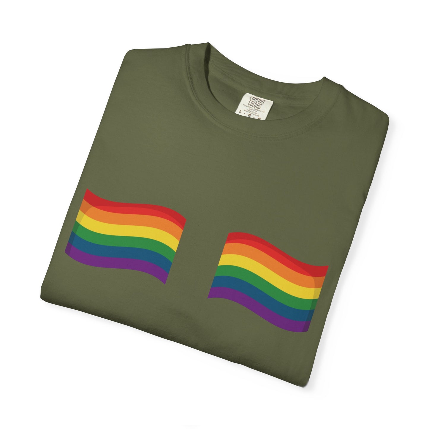 π³οΈβπ Catch Me Waving PRIDE Unisex Garment-Dyed Ta-Ta T-Shirt