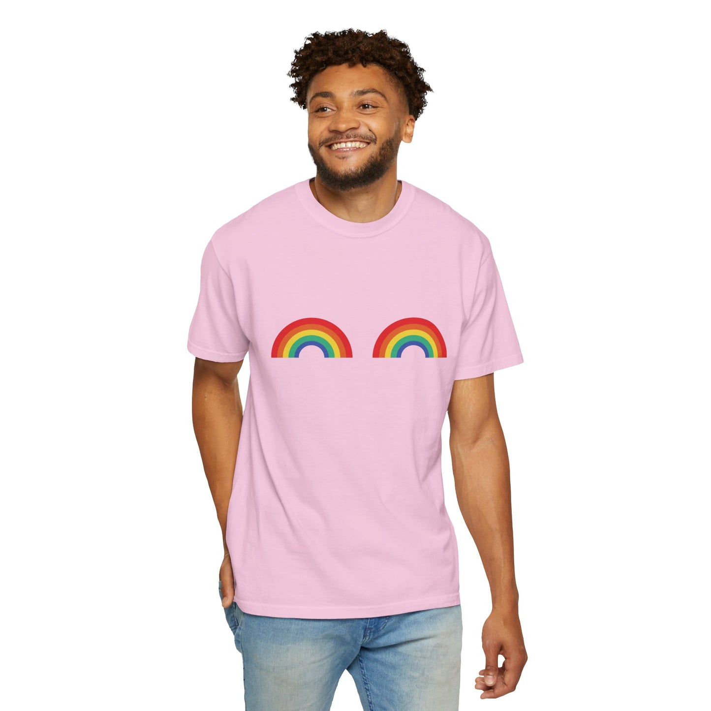 π Chromosexual PRIDE Unisex Garment-Dyed Ta-Ta T-Shirt