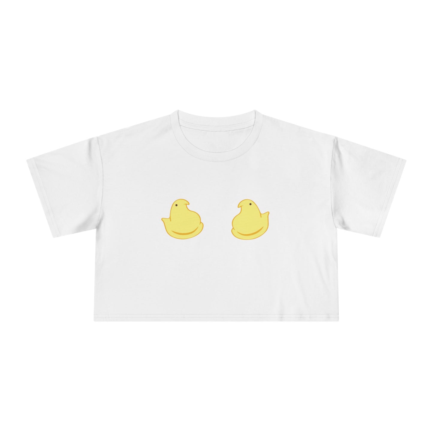 đ„ Zero Clucks Given Womenâs Crop Ta-Ta Tee