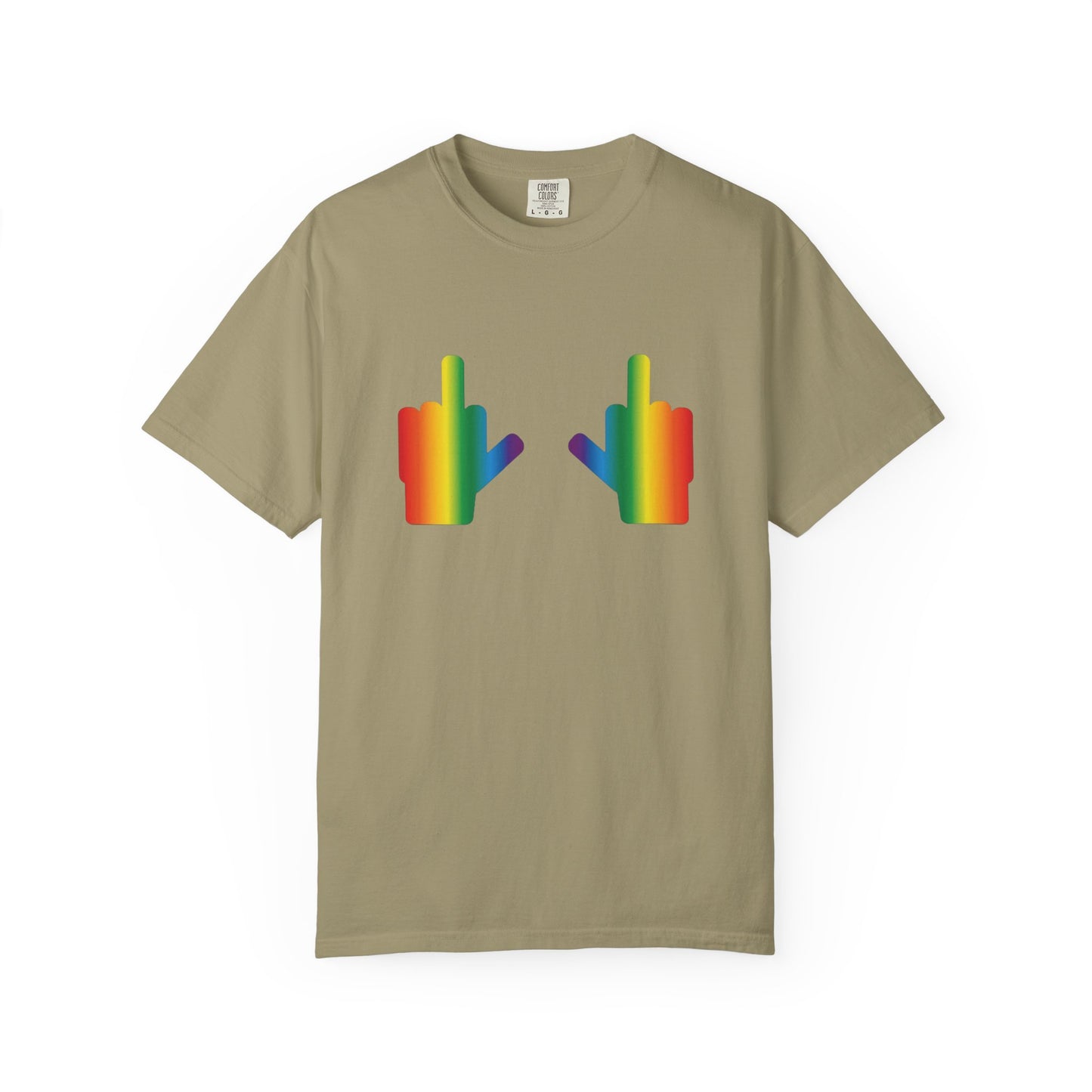 ππF* Around and Find Out PRIDE Unisex Garment-Dyed Ta-Ta T-Shirt