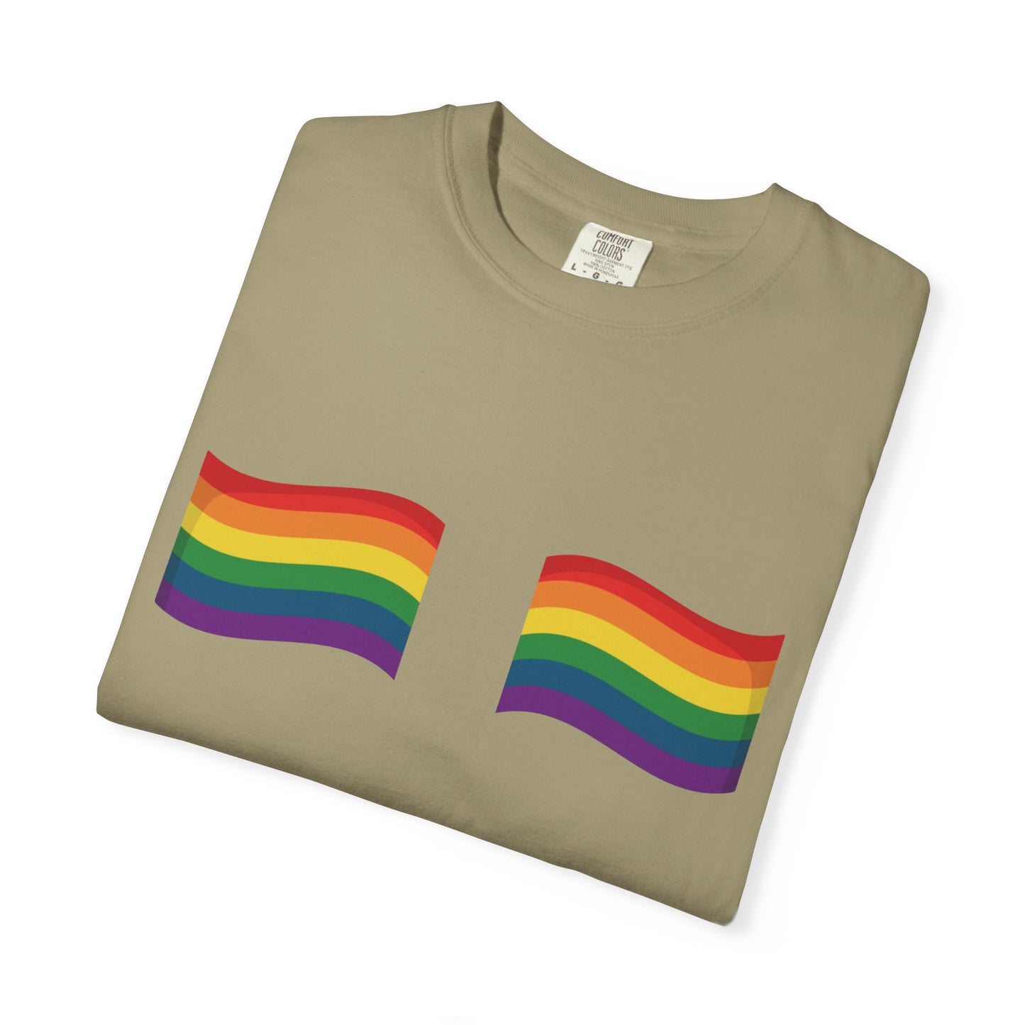 π³οΈβπ Catch Me Waving PRIDE Unisex Garment-Dyed Ta-Ta T-Shirt