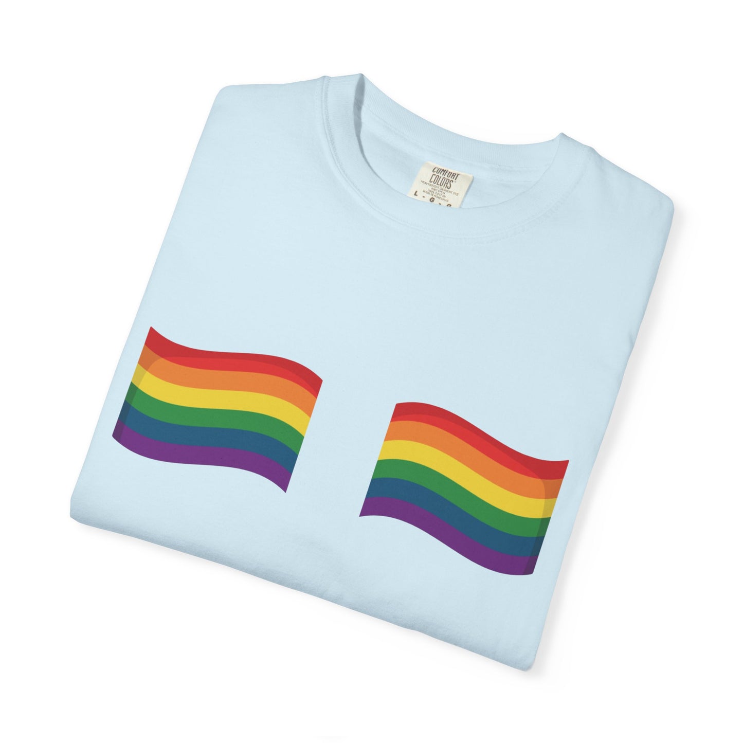 π³οΈβπ Catch Me Waving PRIDE Unisex Garment-Dyed Ta-Ta T-Shirt
