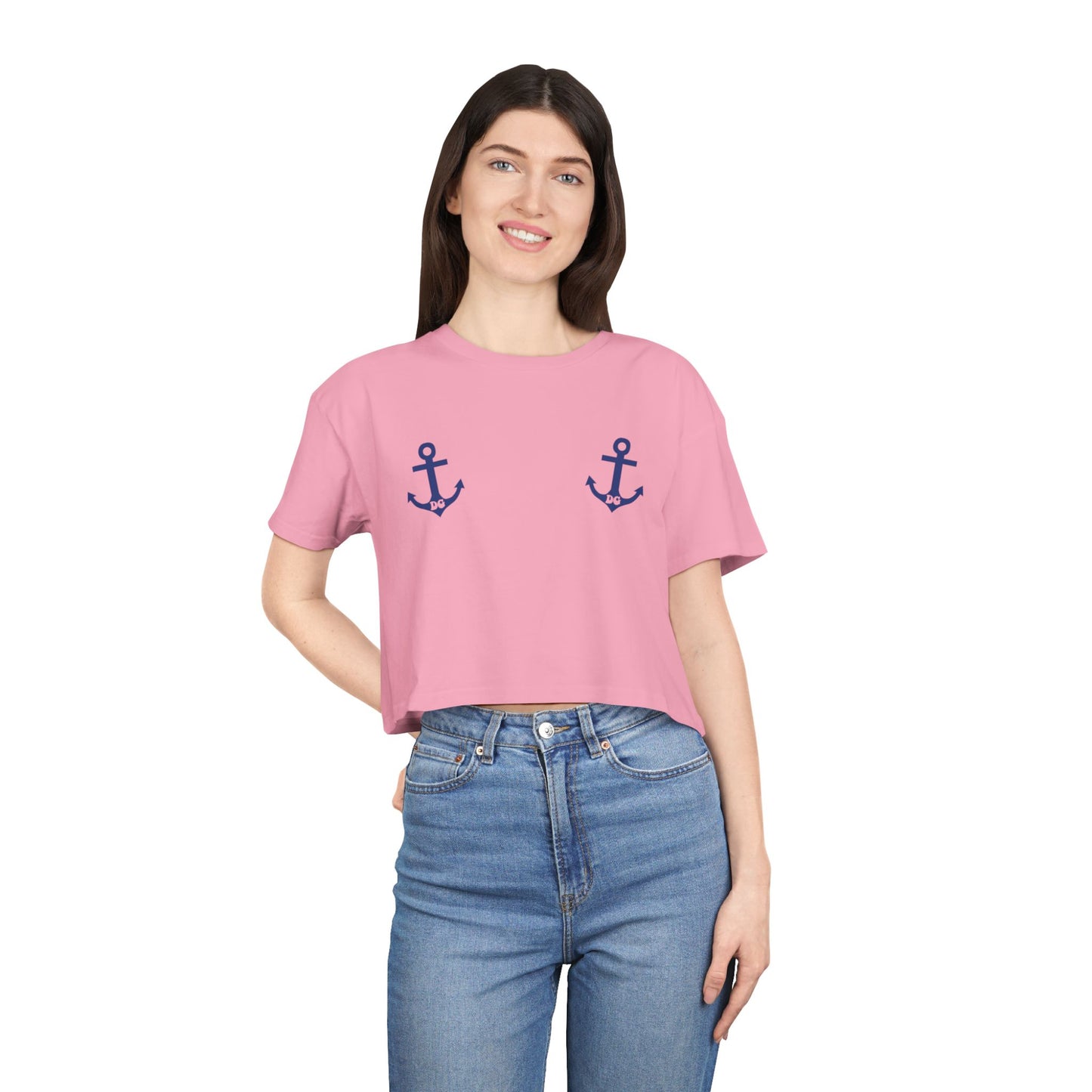 ⚓️ Anchors Away, DG Women’s Crop Ta-Ta Tee