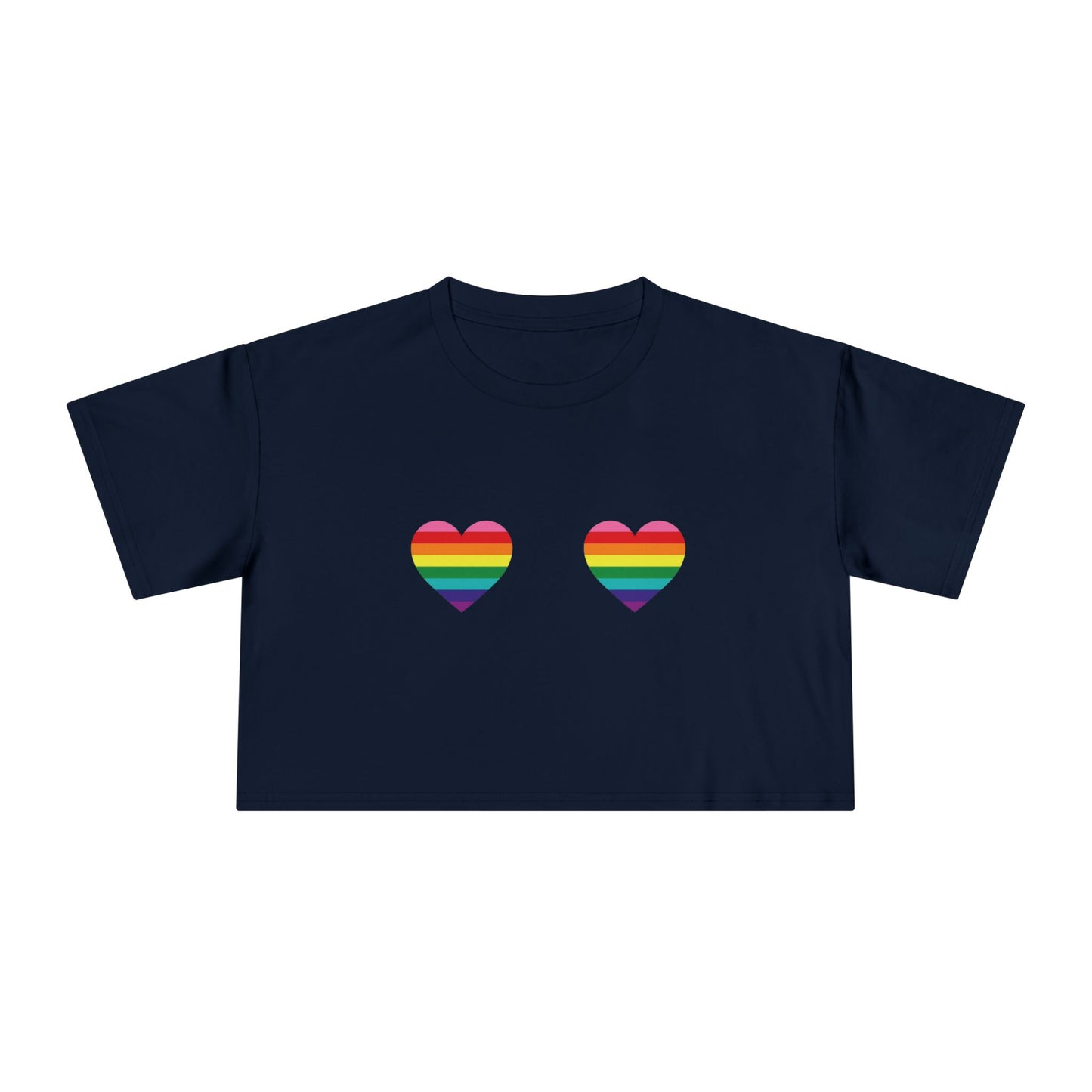 🌈💖 Love Looks Like This PRIDE Crop Ta-Ta Tee
