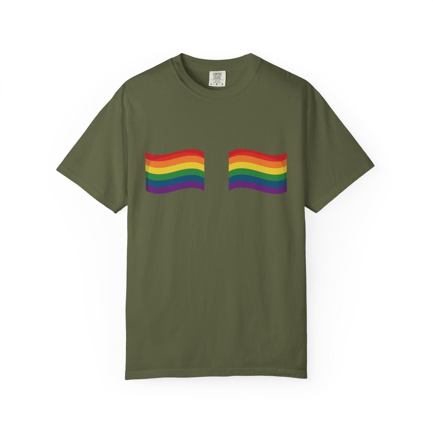 🏳️‍🌈 Catch Me Waving PRIDE Unisex Garment-Dyed Ta-Ta T-Shirt