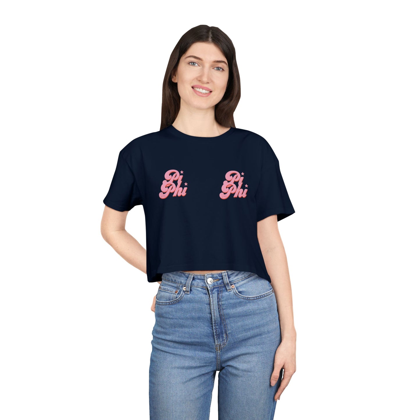 🏹 Arrow Era Pi Beta Phi Women’s Crop Ta-Ta Tee