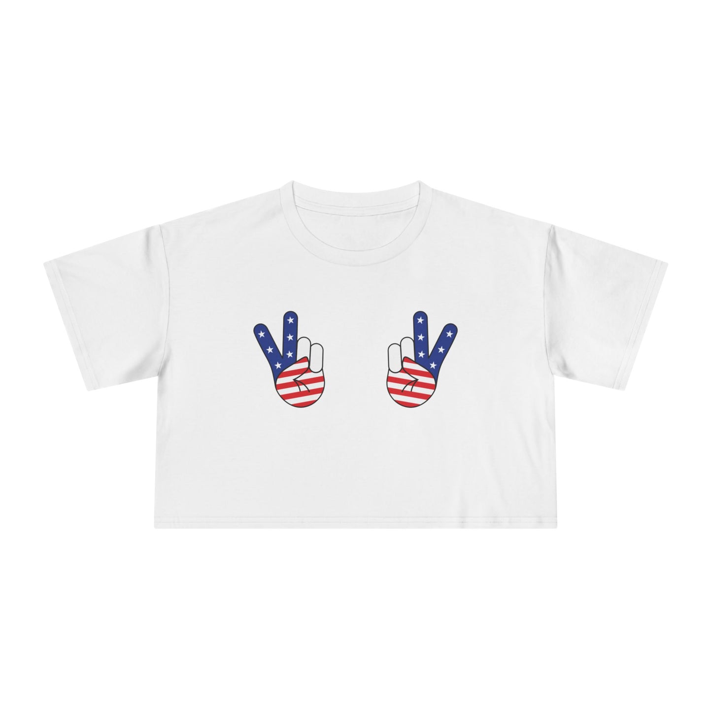 🇺🇸 Flying Your Flags Women’s Crop Ta-Ta Tee
