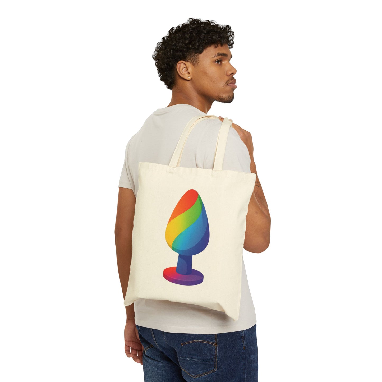 Got a Problem? Plug It PRIDE Cotton Canvas Tote Bag