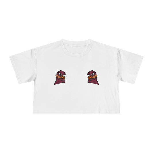 🦃 Give ’Em the Bird Virginia Tech Women’s Crop Ta-Ta Tee