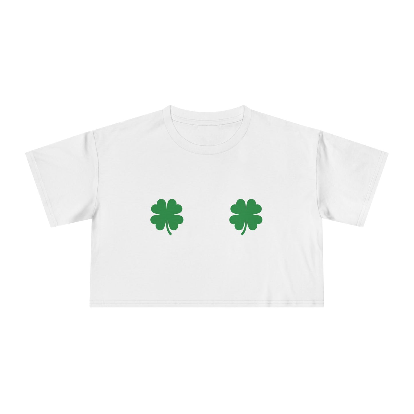 ☘️ Shamrock & Roll Women’s Crop Ta-Ta Tee