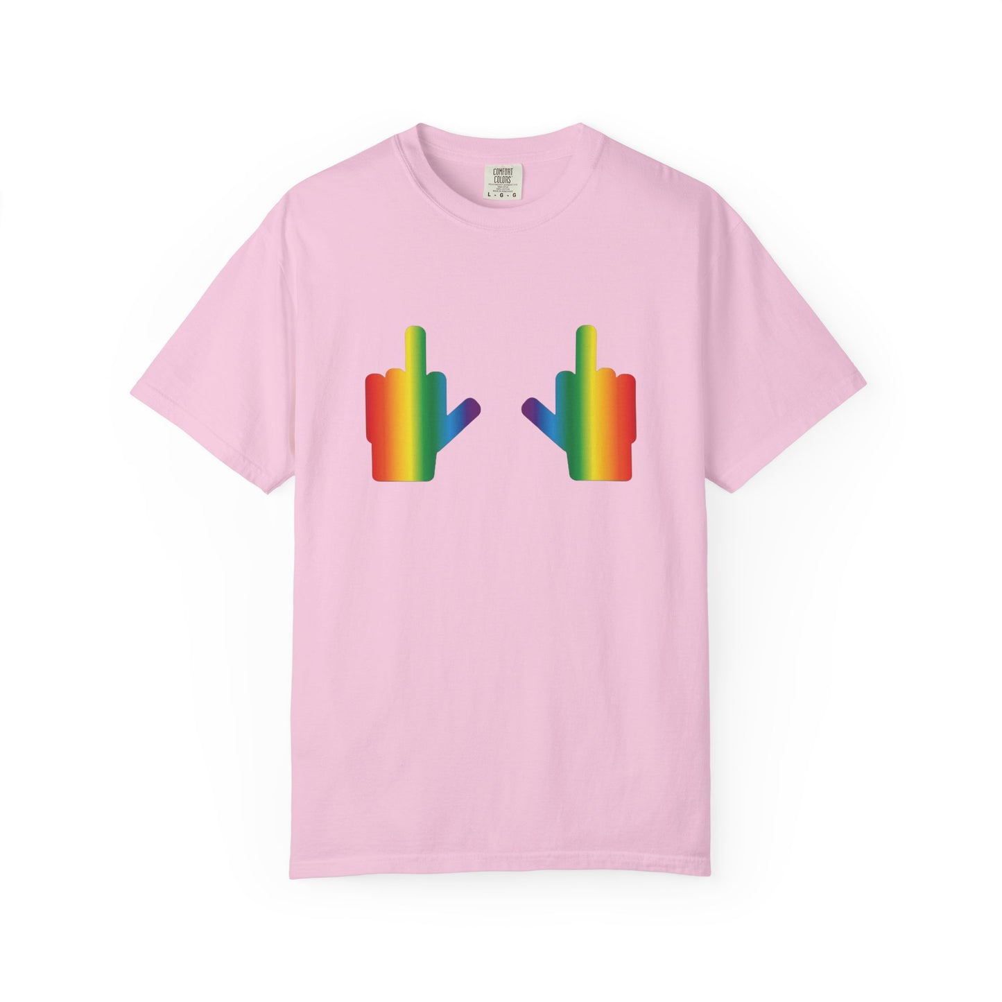 🌈🖕F* Around and Find Out PRIDE Unisex Garment-Dyed Ta-Ta T-Shirt