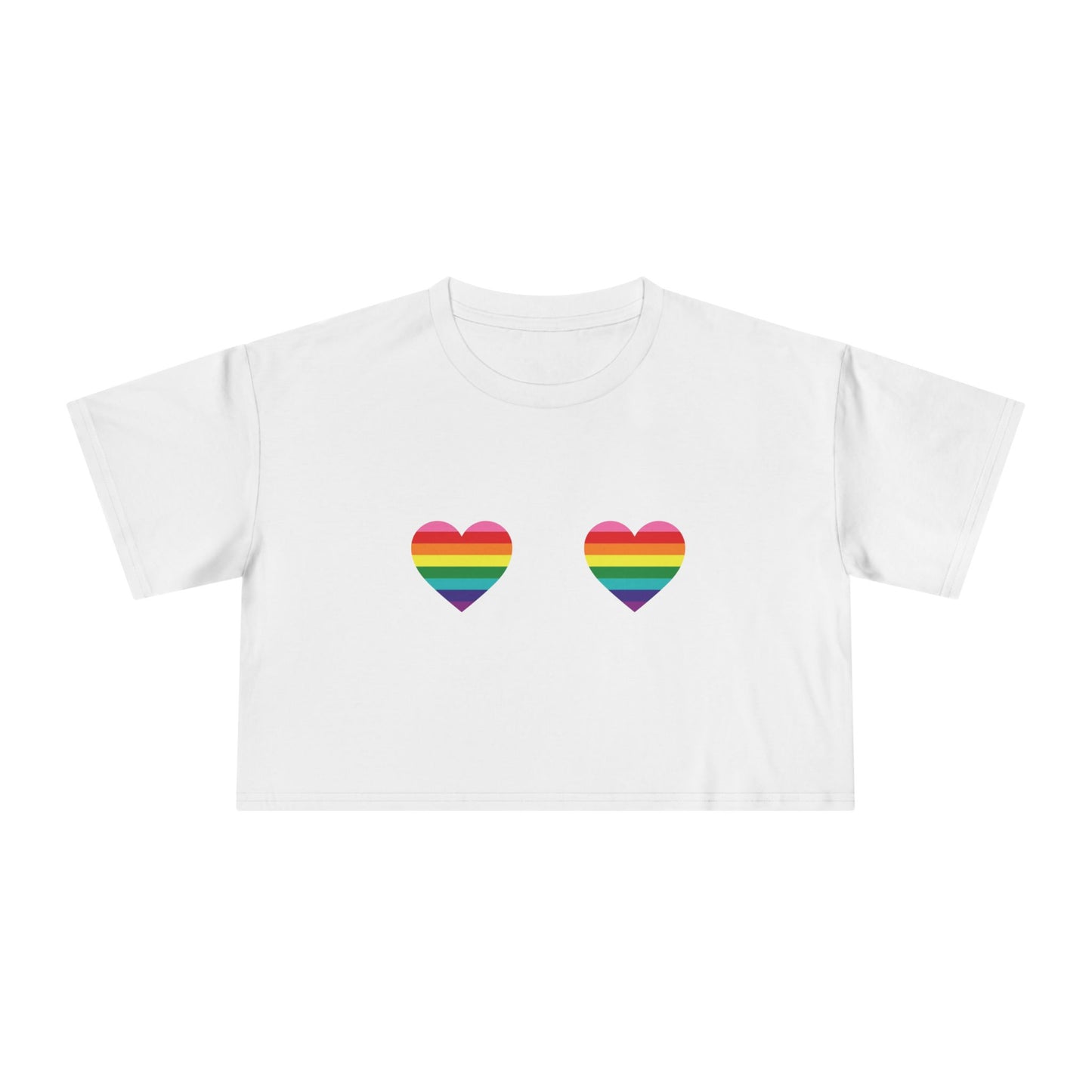 🌈💖 Love Looks Like This PRIDE Crop Ta-Ta Tee