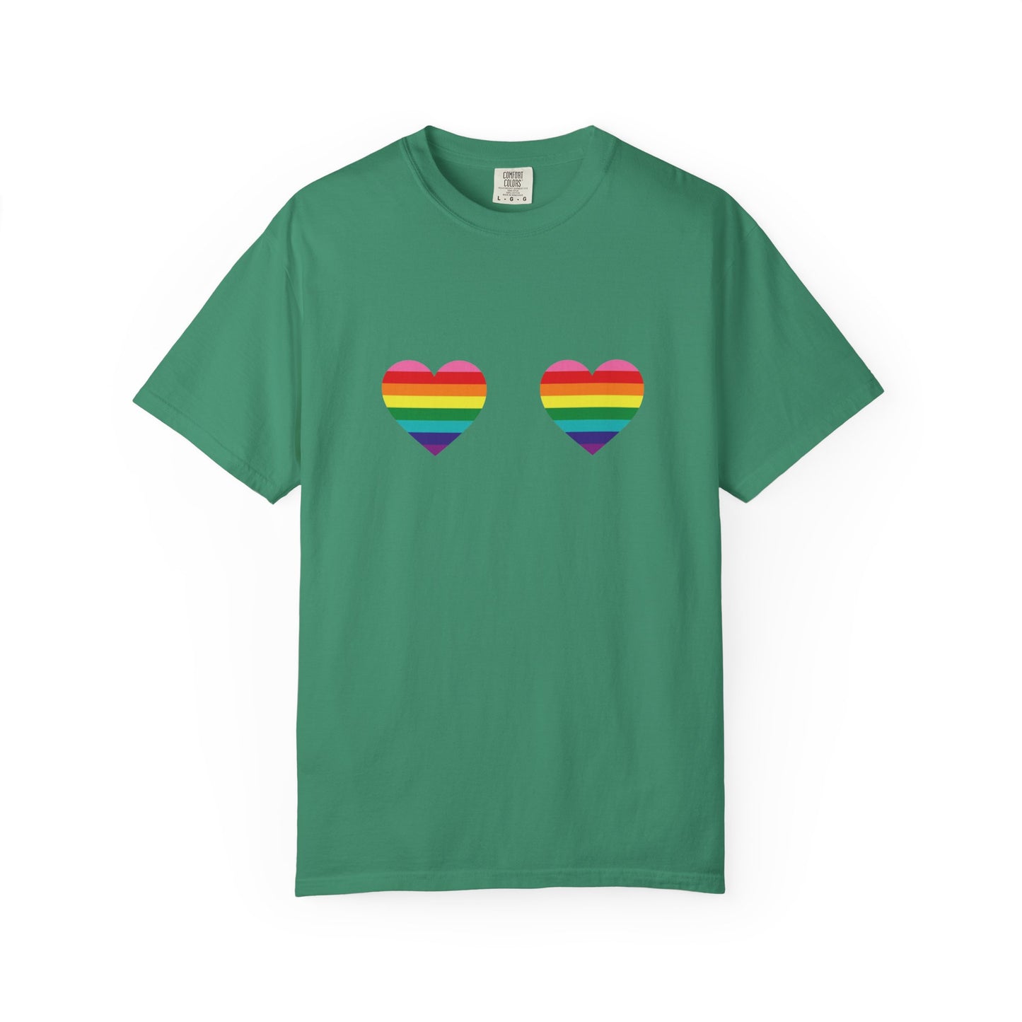 🌈💖 Love Looks Like This PRIDE Unisex Garment-Dyed Ta-Ta T-Shirt