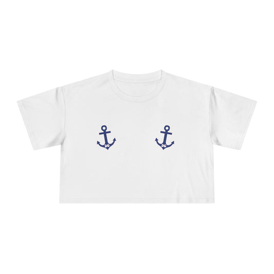 ⚓️ Anchors Away, DG Women’s Crop Ta-Ta Tee