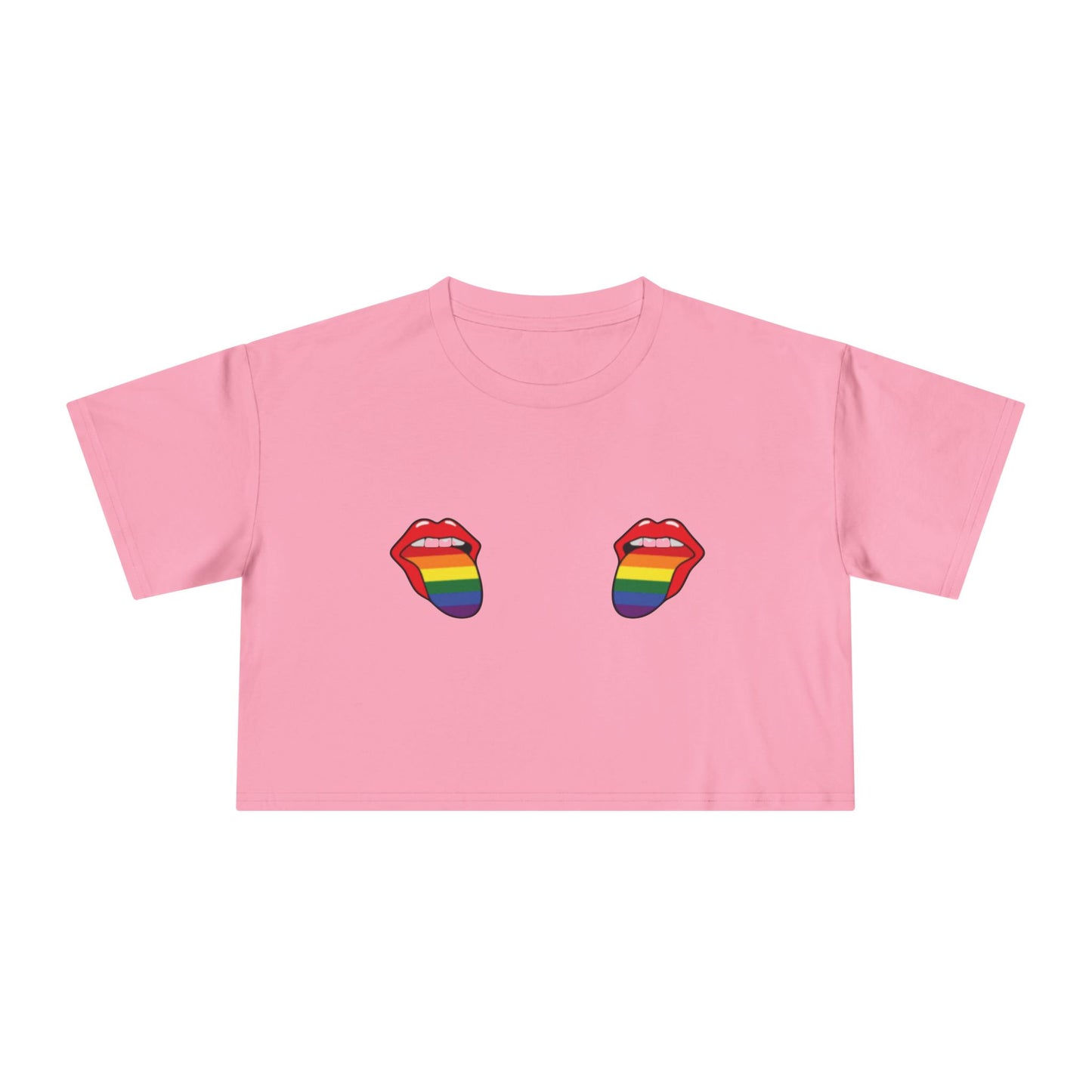 🌈👅Taste the Gay Agenda PRIDE Crop Ta-Ta Tee