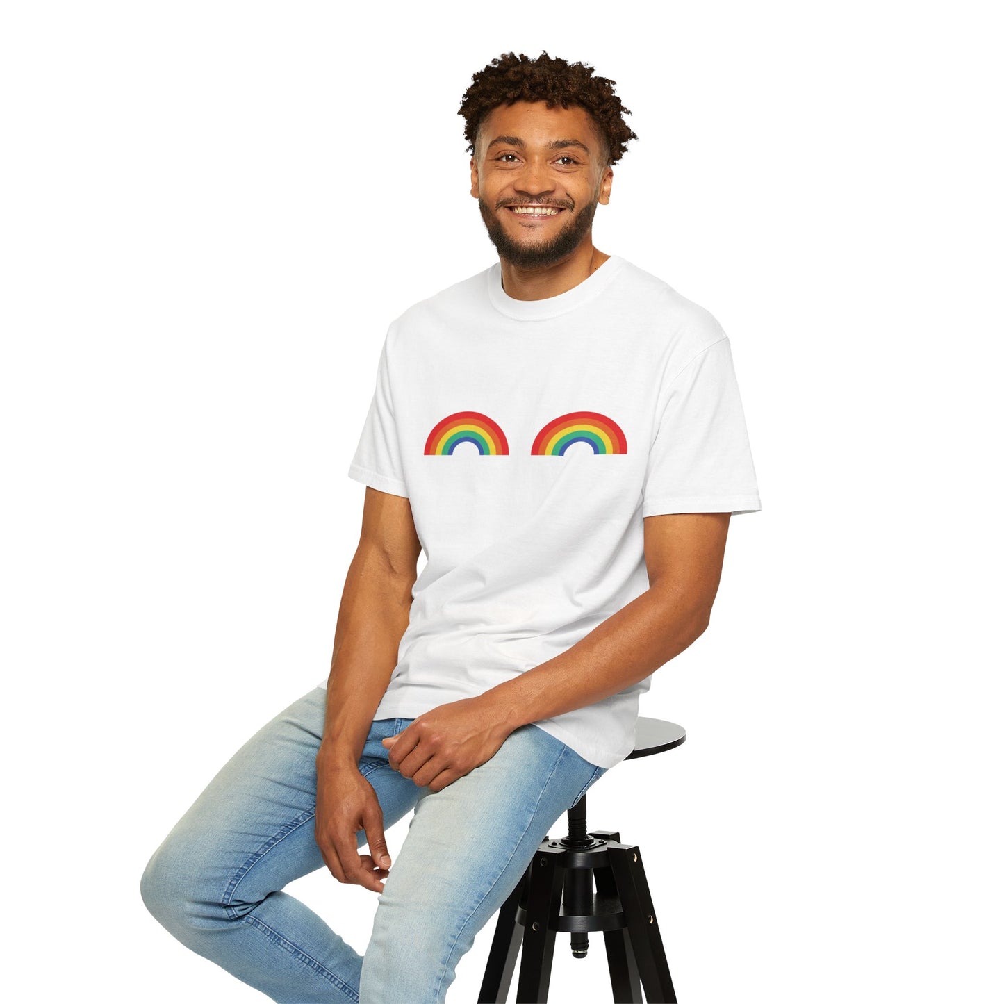 🌈 Chromosexual PRIDE Unisex Garment-Dyed Ta-Ta T-Shirt