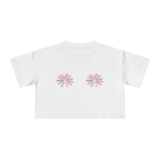 🎆 Baby You’re a Firework Women’s Crop Ta-Ta Tee