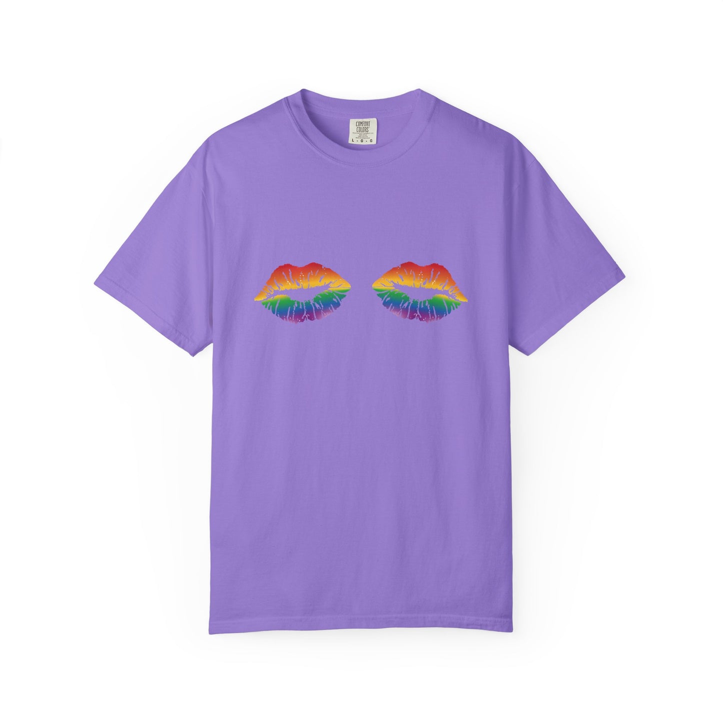 🌈💋 Taste the Rainbow PRIDE Unisex Garment-Dyed Ta-Ta T-Shirt