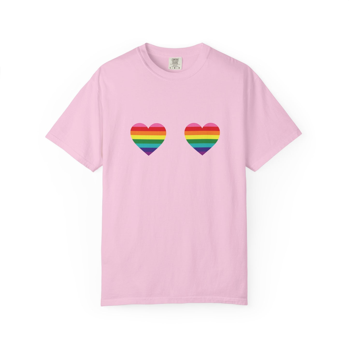 🌈💖 Love Looks Like This PRIDE Unisex Garment-Dyed Ta-Ta T-Shirt