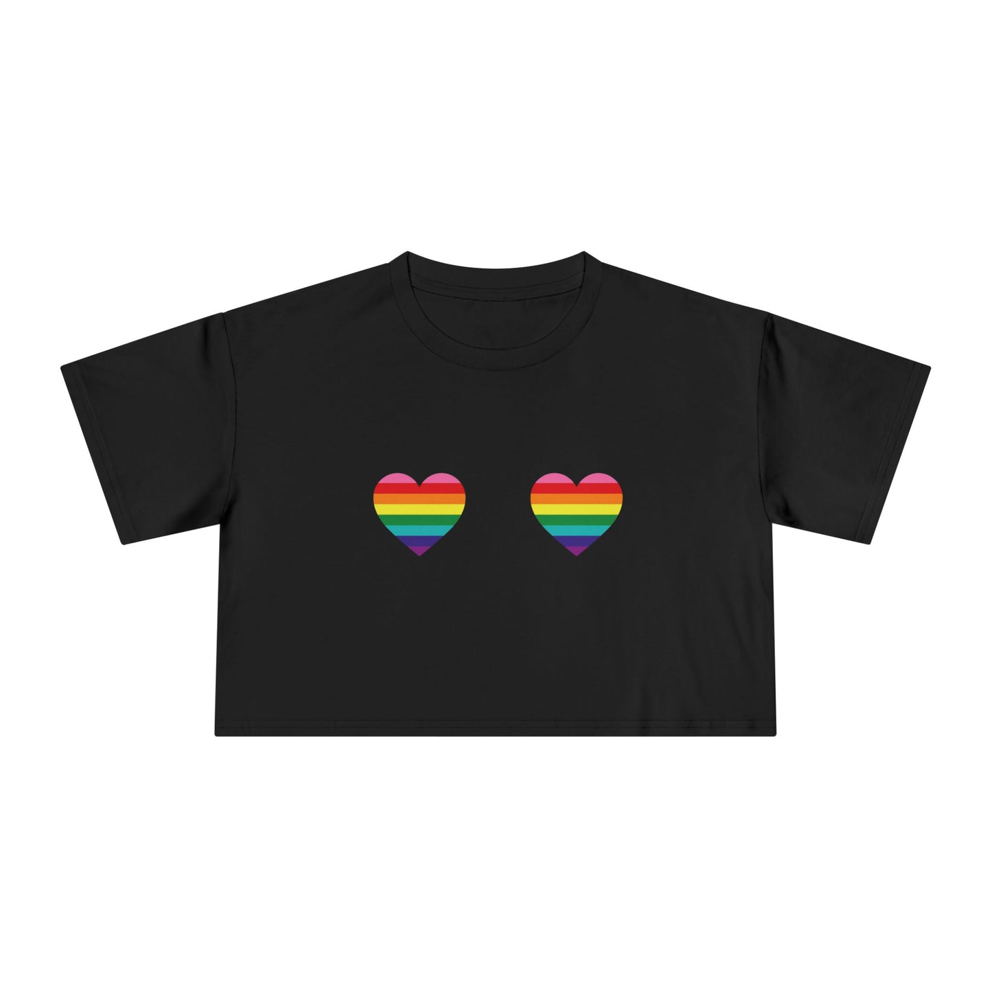 🌈💖 Love Looks Like This PRIDE Crop Ta-Ta Tee