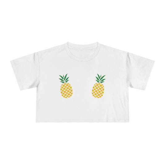 🍍 Stand Tall & Wear a Crown Women’s Crop Ta-Ta Tee