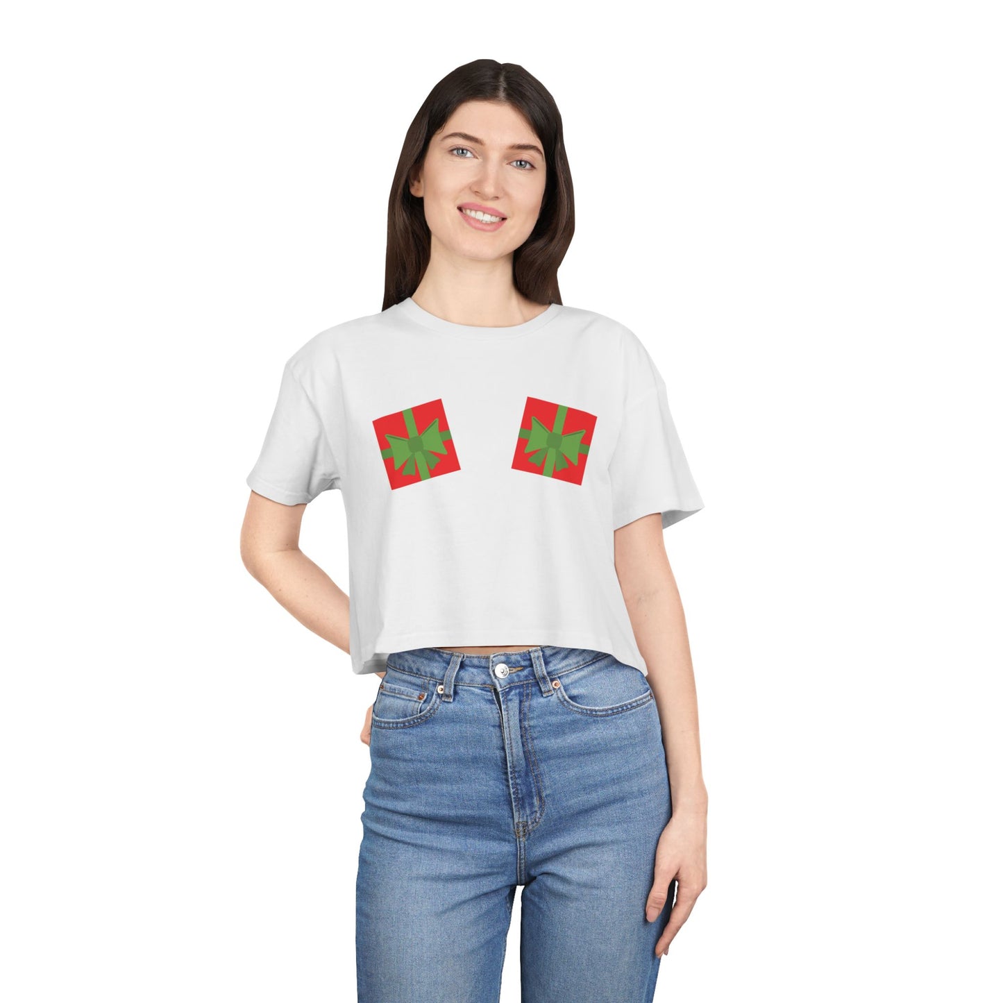 🎁 I’m the Gift Women’s Crop Ta-Ta ee