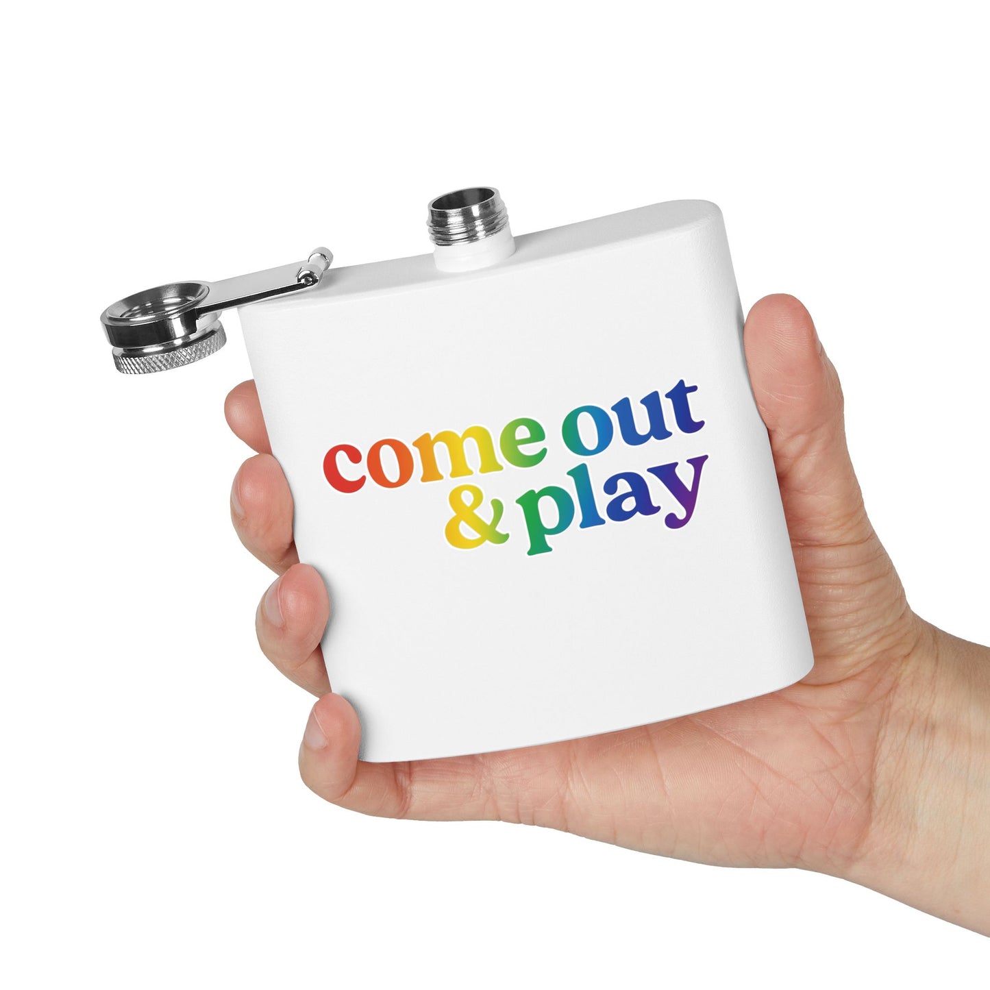 🌈 Let’s Get Visible PRIDE Flask