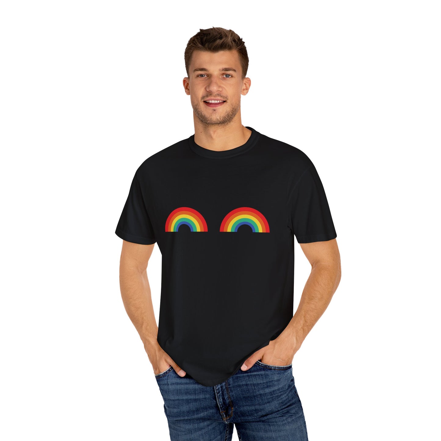 🌈 Chromosexual PRIDE Unisex Garment-Dyed Ta-Ta T-Shirt